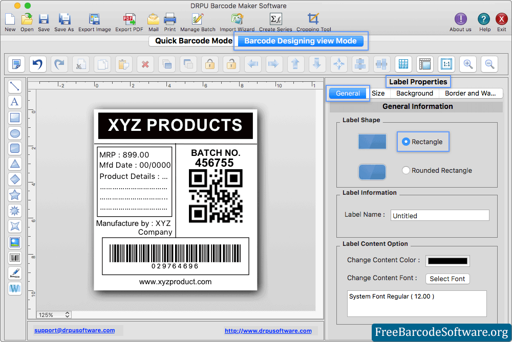 barcoding software for mac