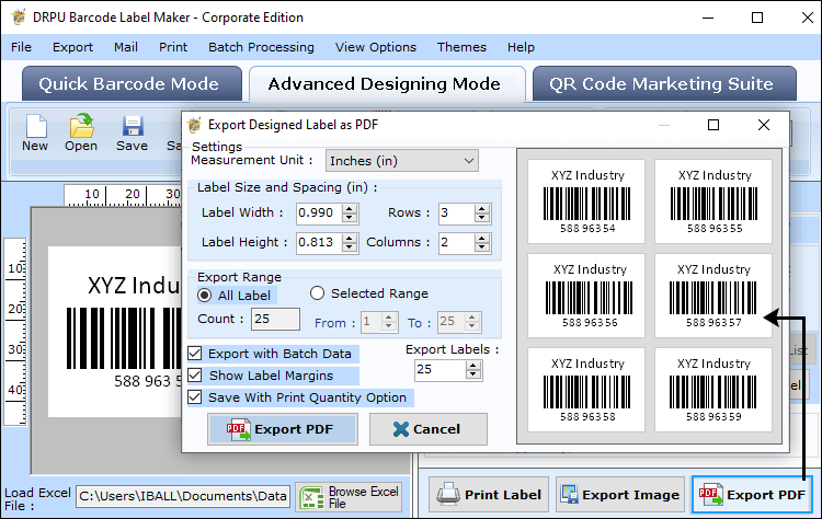 Barcode Label Maker Software