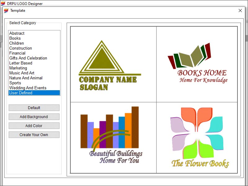 Custom Business Logo Creator Tool software